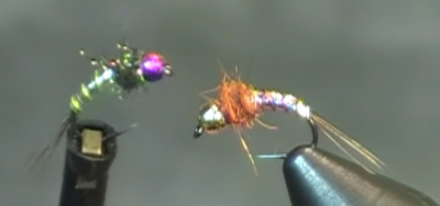 Lightning bug bead head nymph